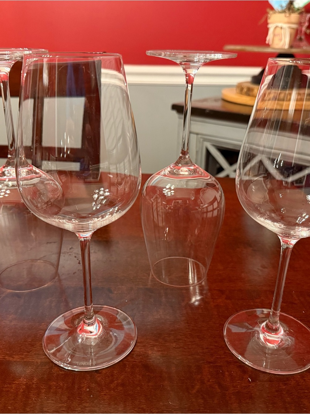 Vintage Lenox Tuscany Classic Wine Glasses. Set of 4